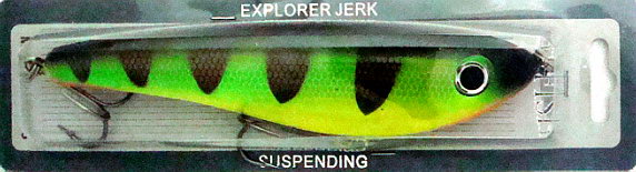 Приманки GRFISH Воблер Explorer Jerk EJB-170       